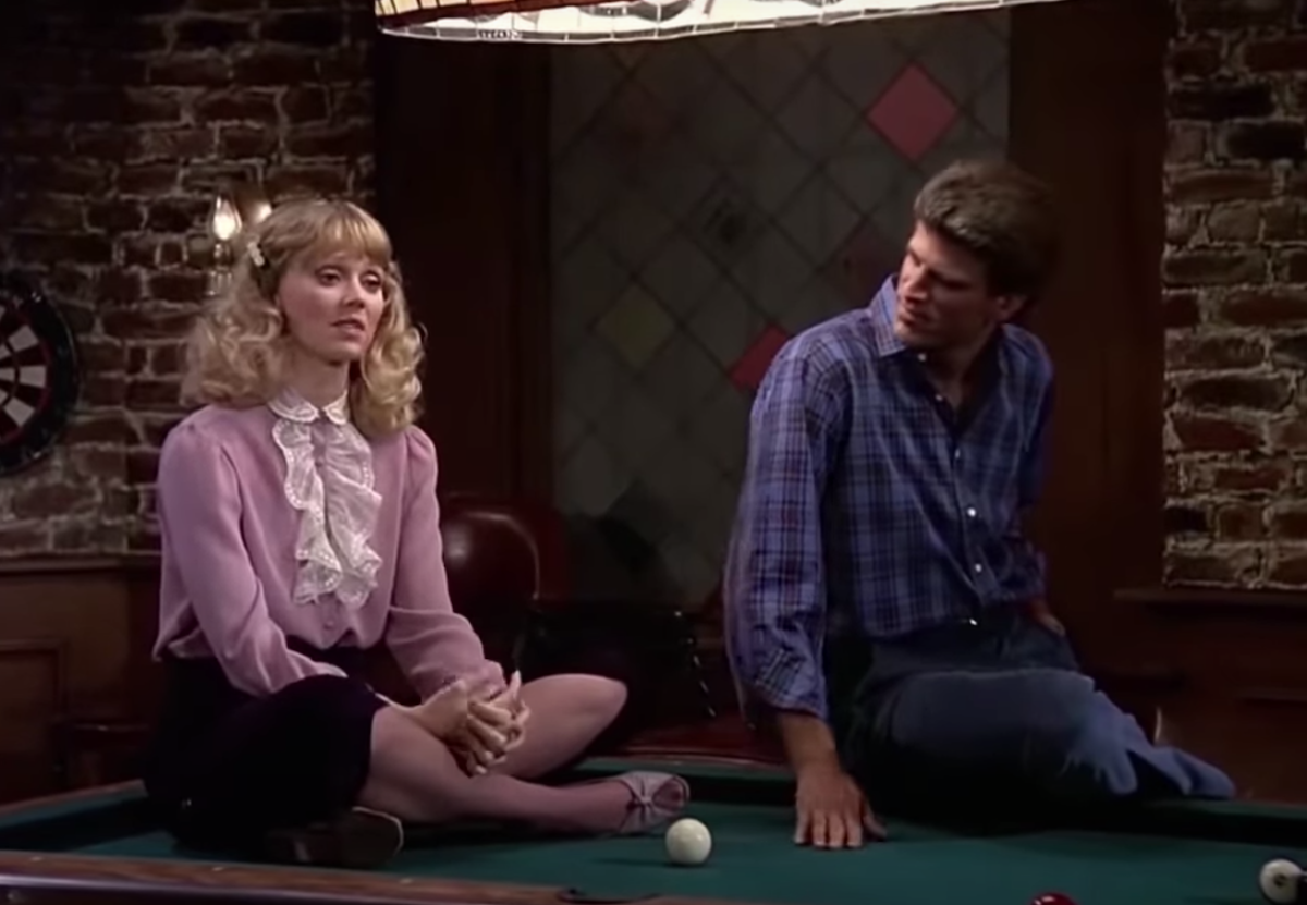 Shelley Long and Ted Danson on