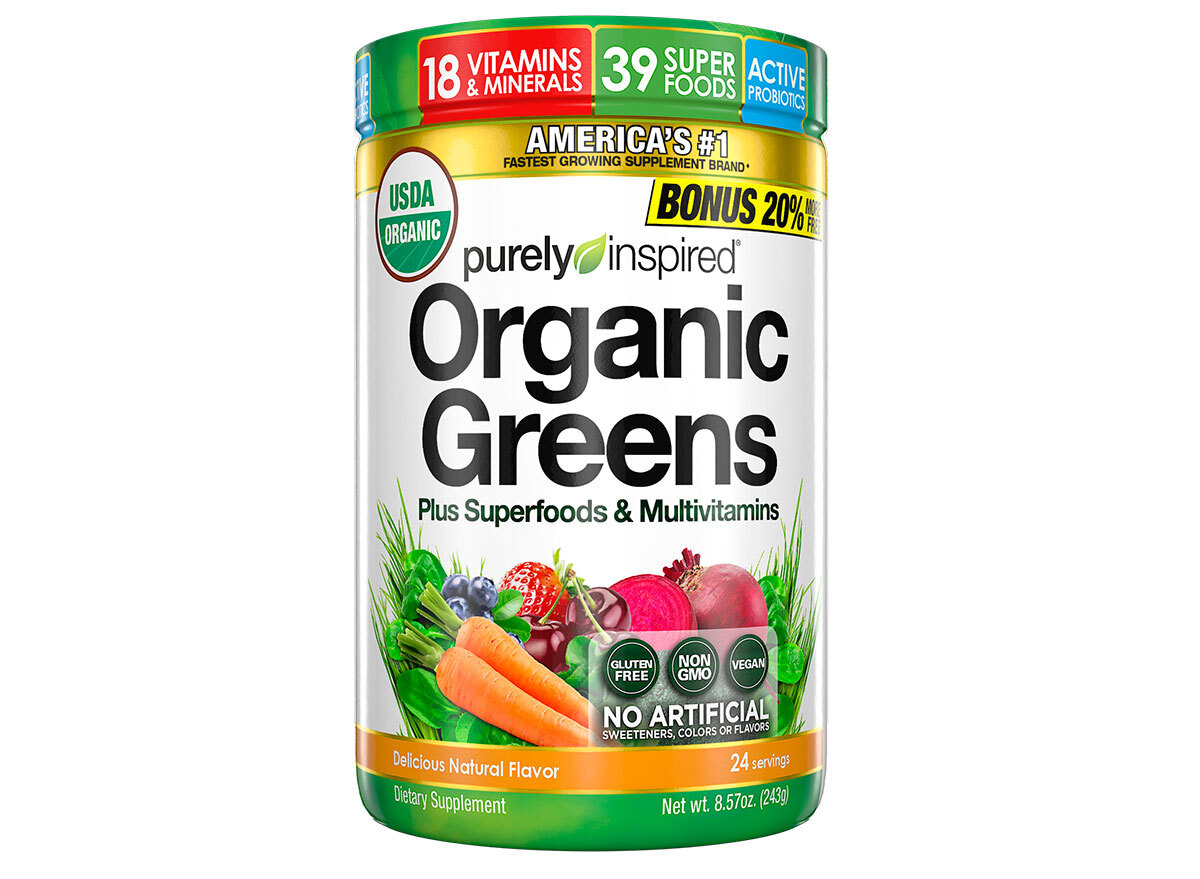 organic greens multivitamins