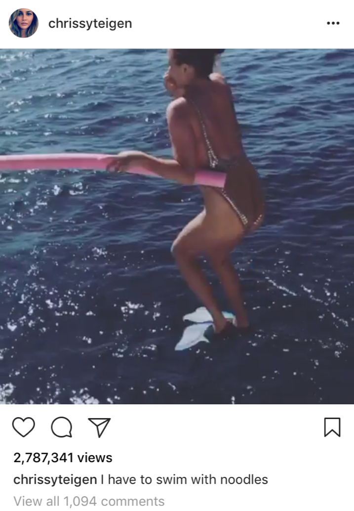 Chrissy Teigen Instagram
