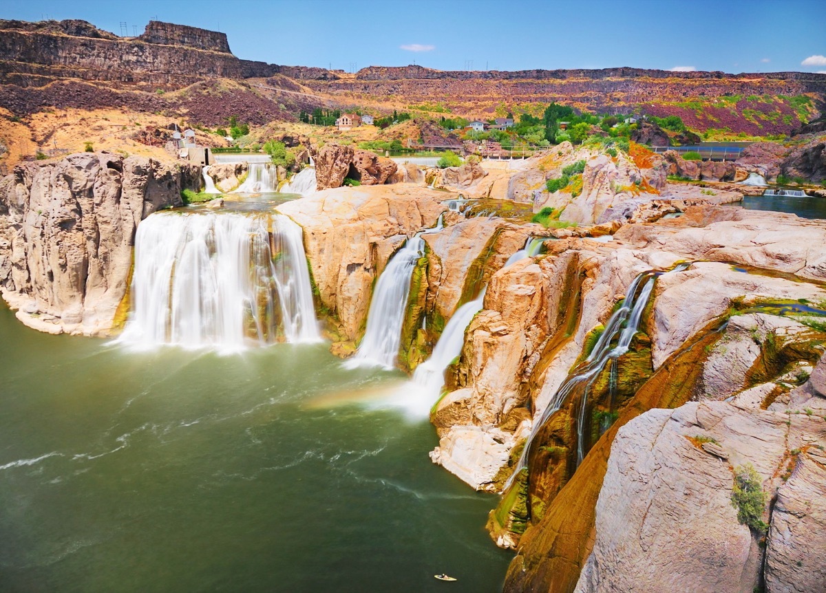 shoshone falls, iconic state photos