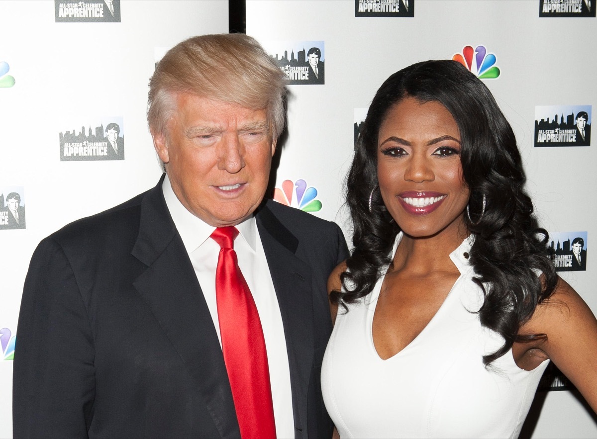 Donald Trump and Omarosa Manigault