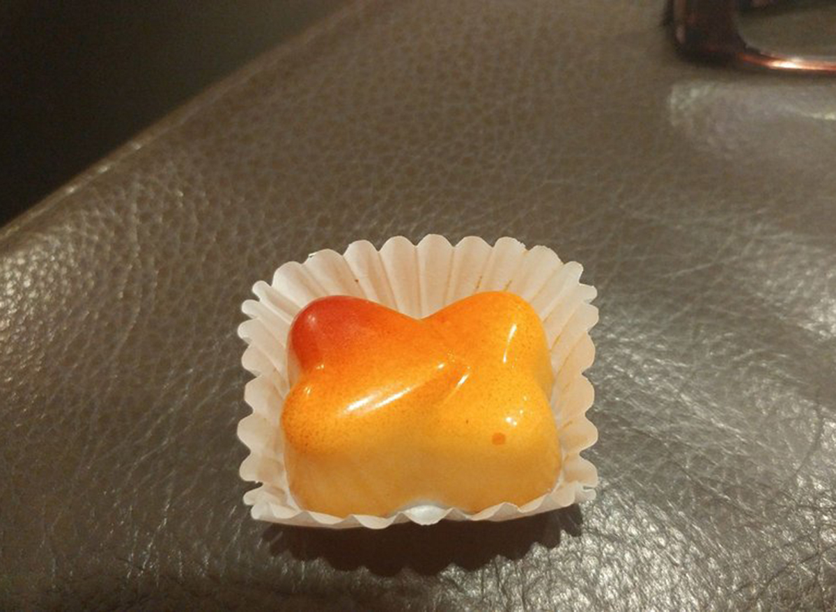 blood orange and honey chocolate glacier confections