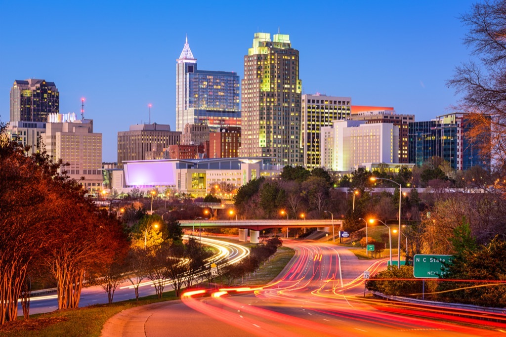 Raleigh, happiest cities, fittest cities