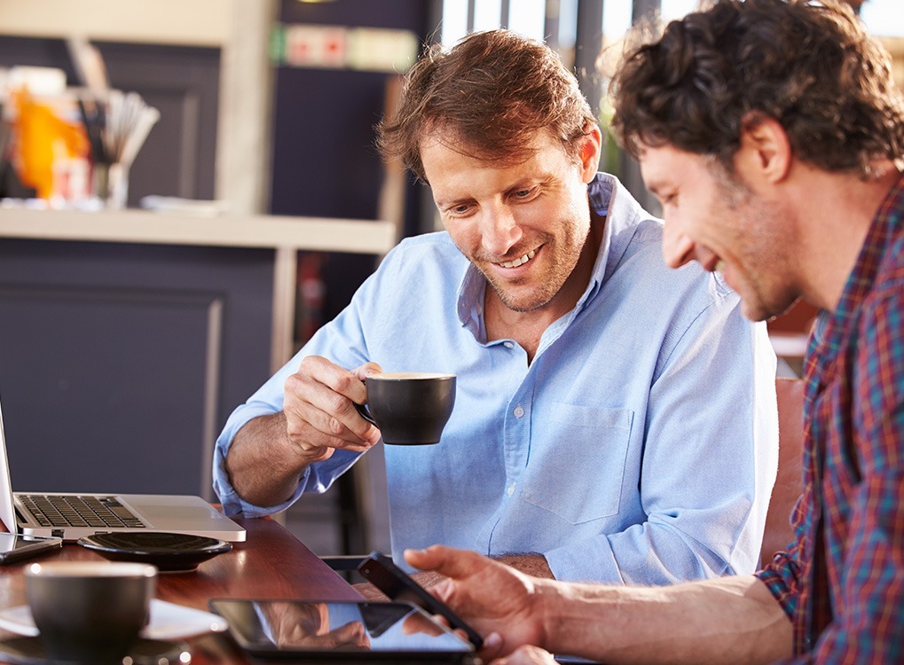 Friends, calm under pressure