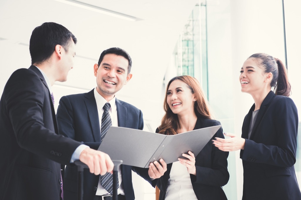 Business Meeting Retirement