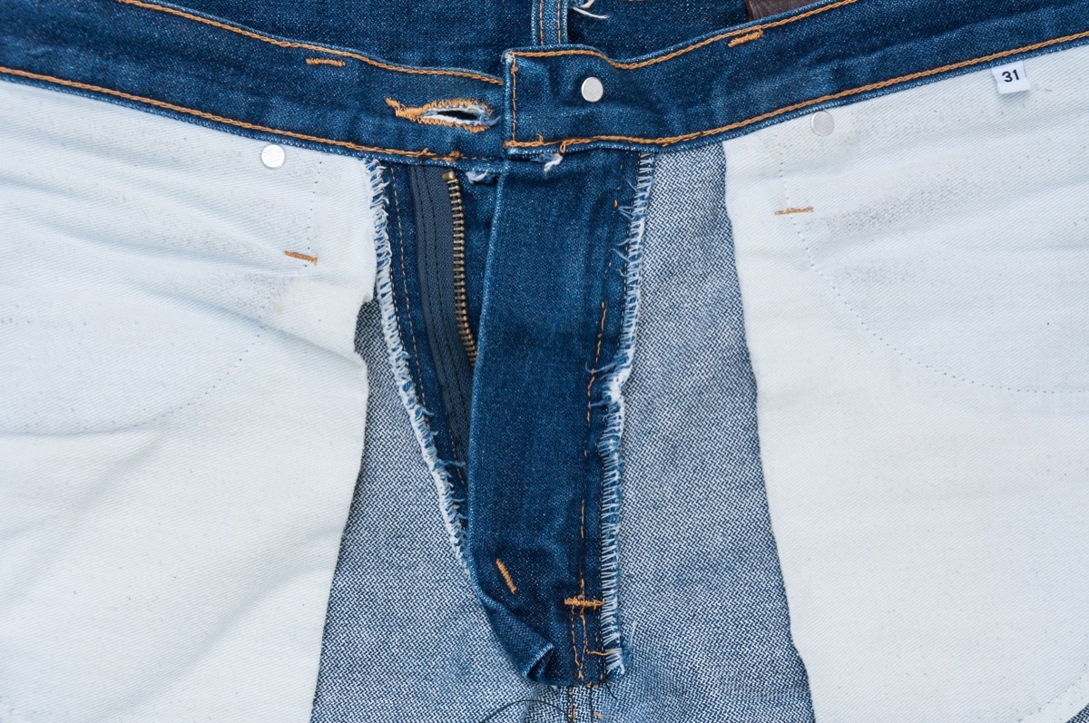 Jeans Flipped Inside Out