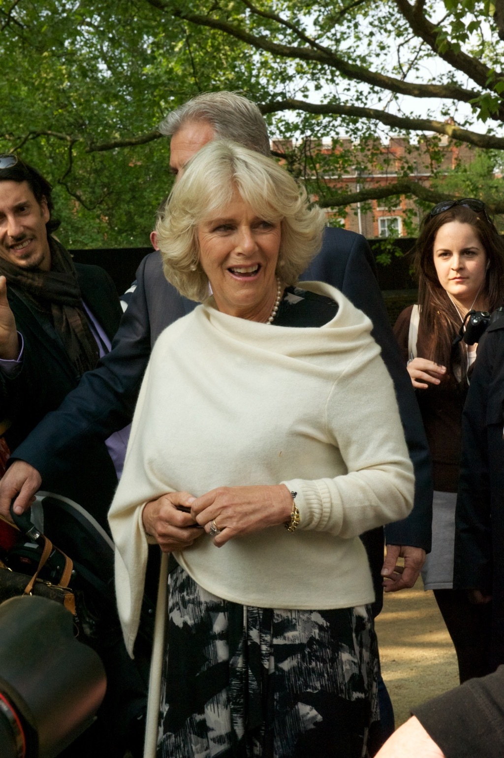 Camilla Harry and Meghan's Wedding