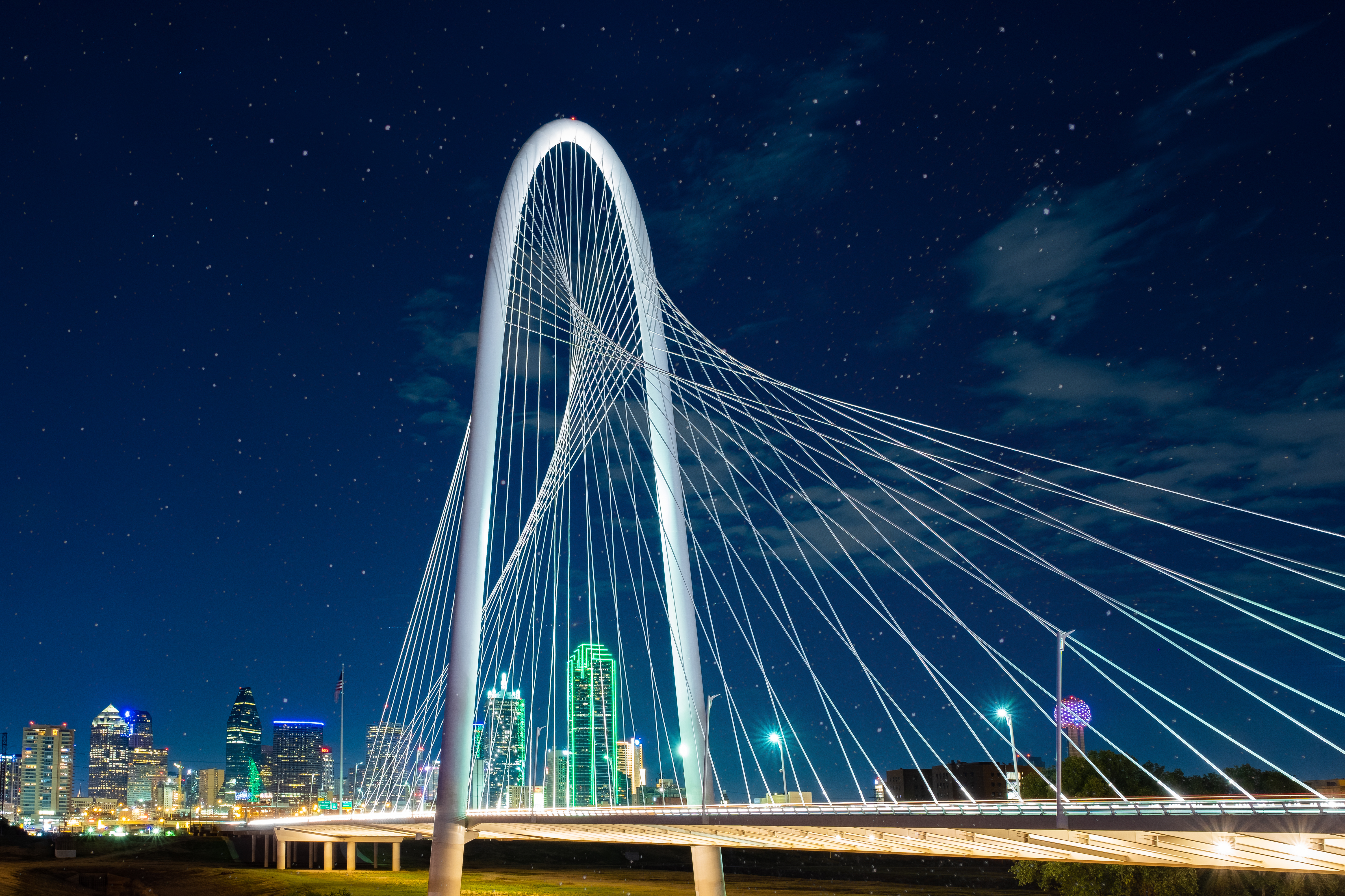 margaret hunt hill bridge in dallas