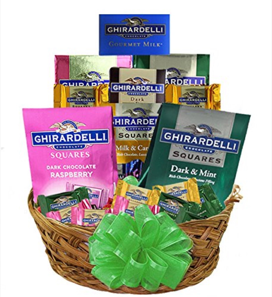 ghiradelli choclate array gift basket, best teacher gifts