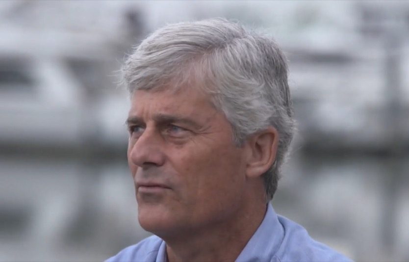 OceanGate CEO Stockton Rush giving an interview