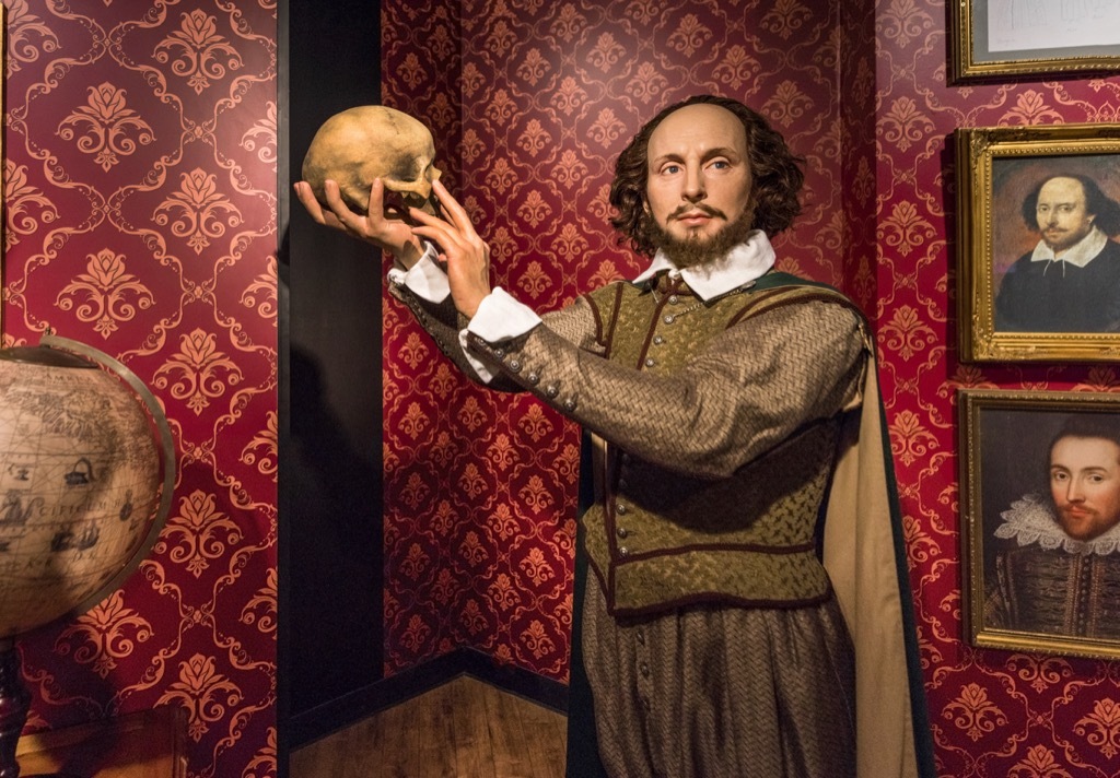 Shakespeare wax figure awesome facts