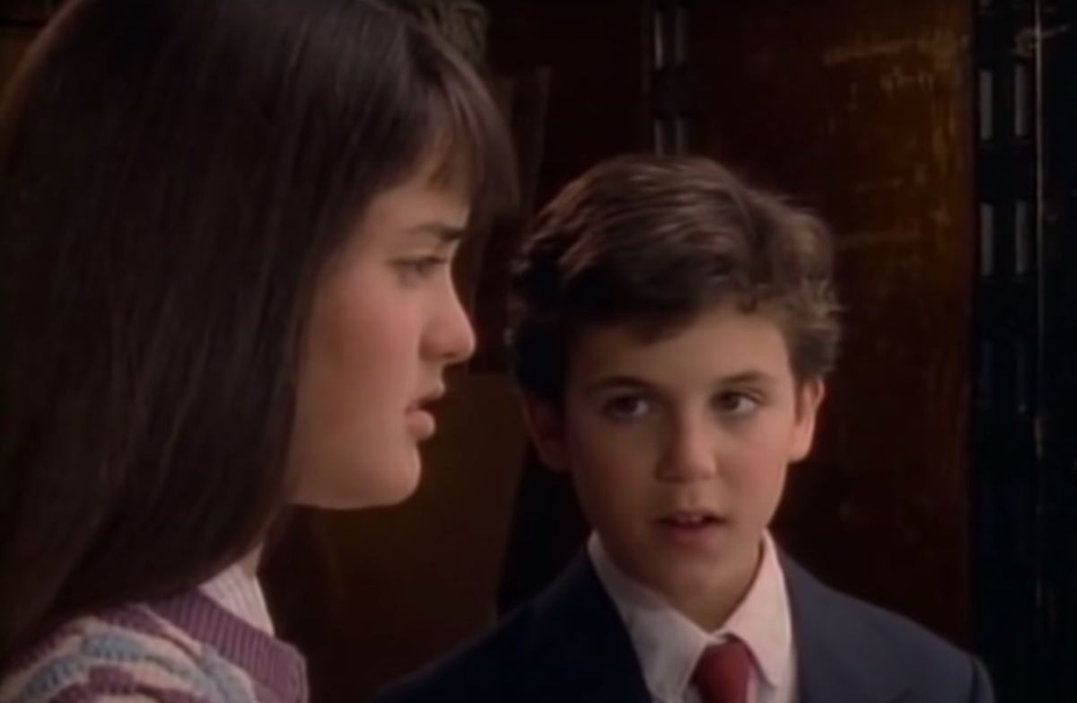 Danica McKellar and Fred Savage in
