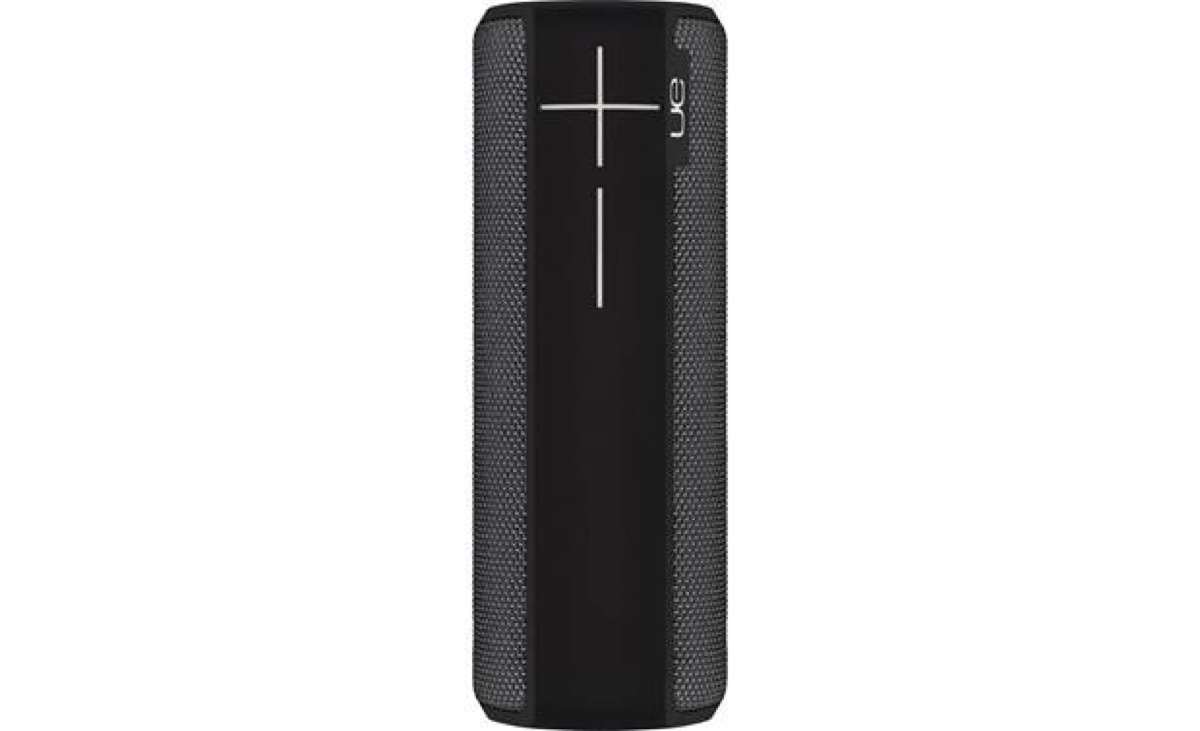 Speaker system on white background 