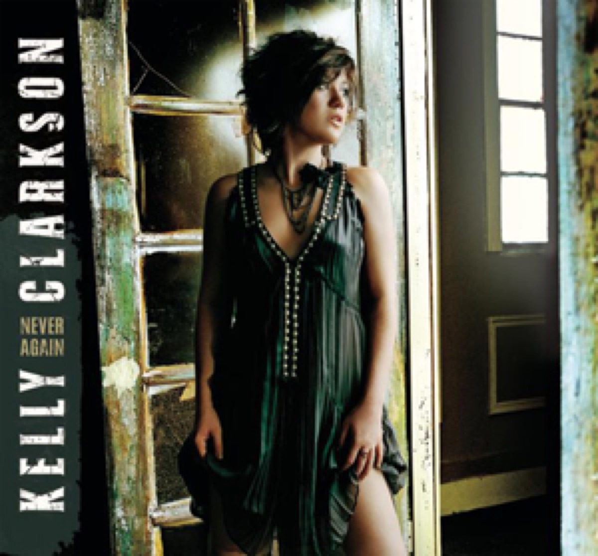 kelly clarkson never again cover art single, best breakup songs