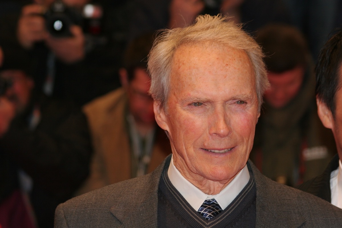 Clint Eastwood at the premiere of