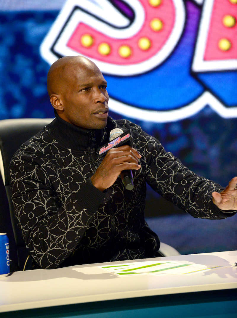 Chad Johnson at The SHAQ Bowl for Super Bowl LV in 2021