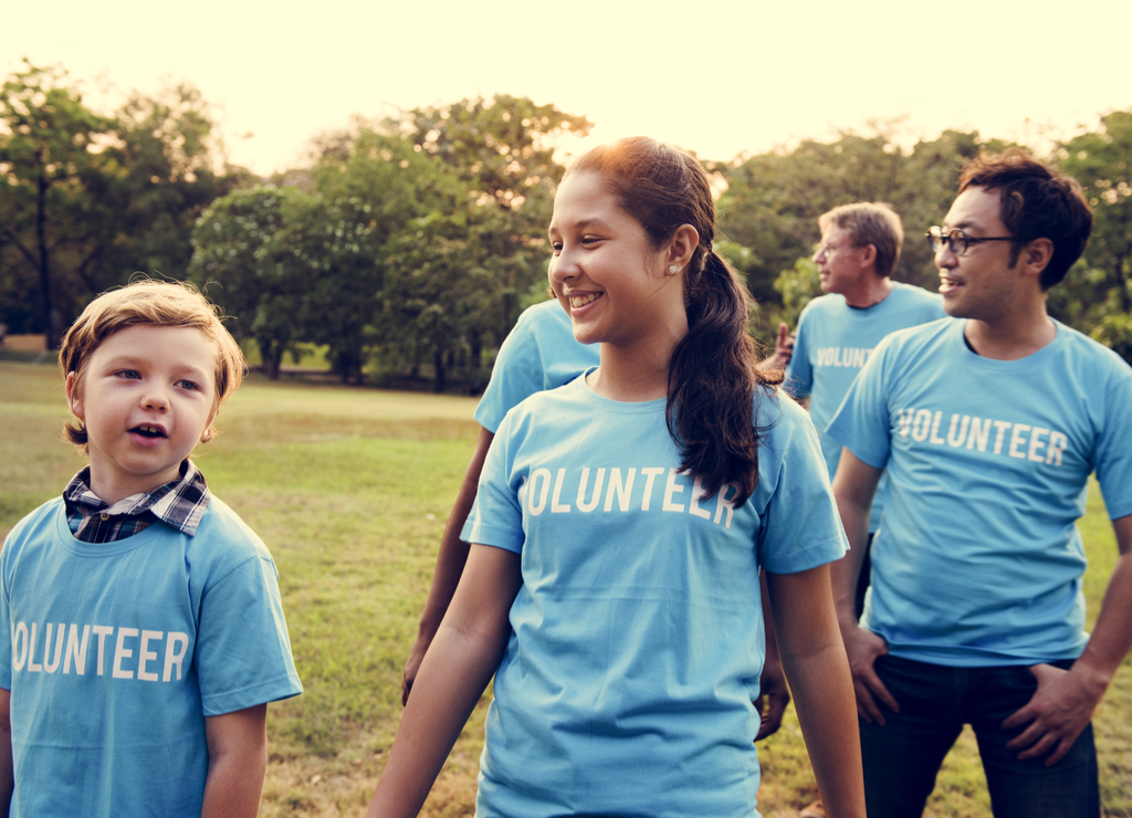 Kids Volunteering Parenting