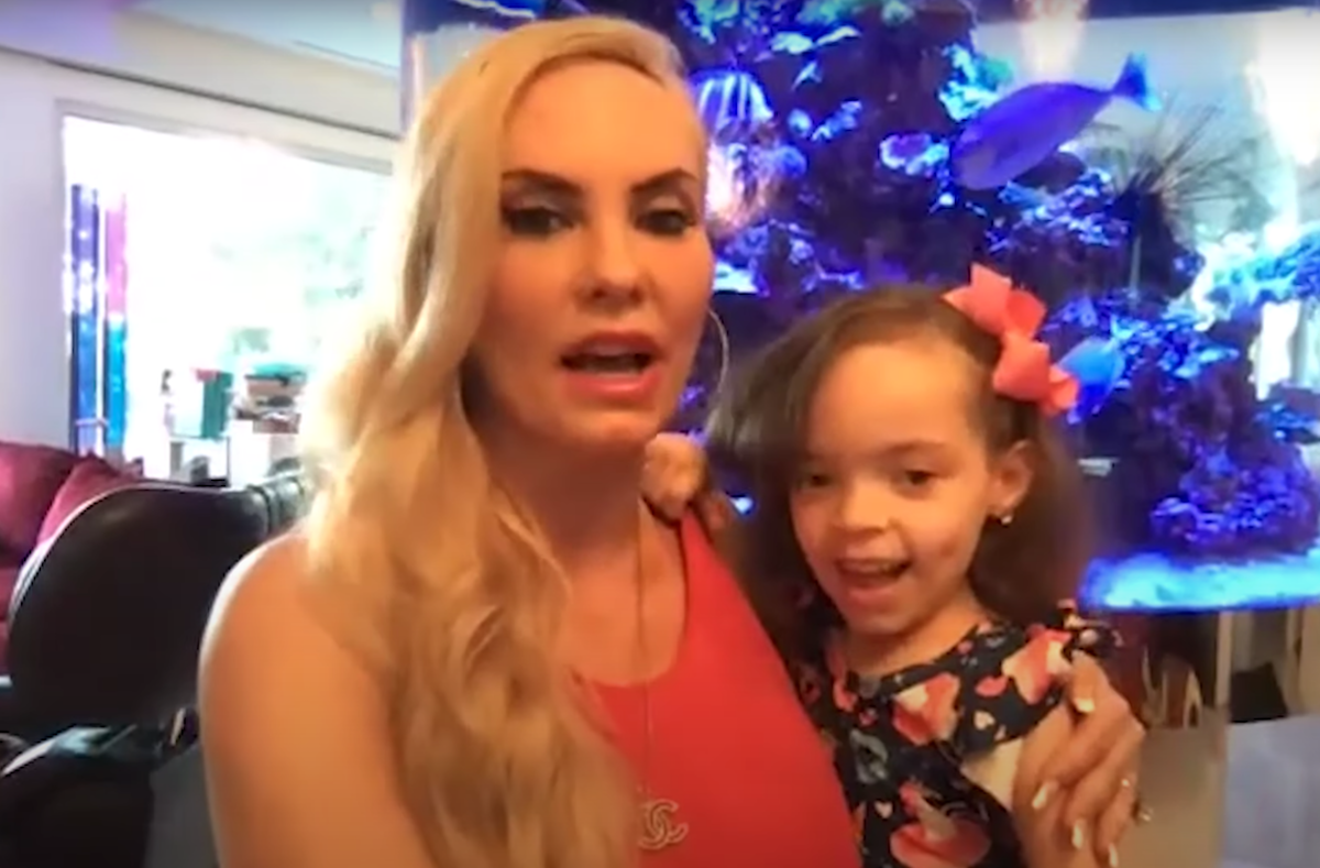 Coco Austin and Chanel during the