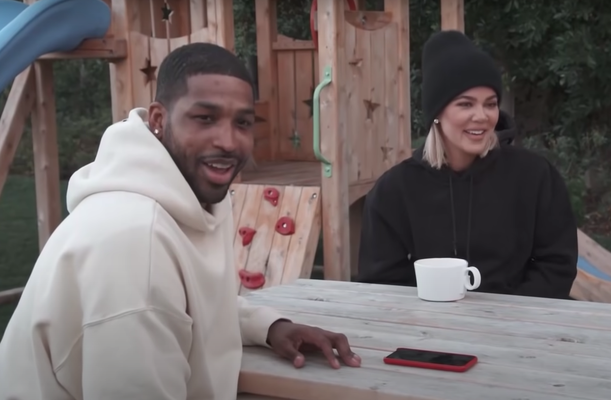 Tristan Thompson and Khloé Kardashian on