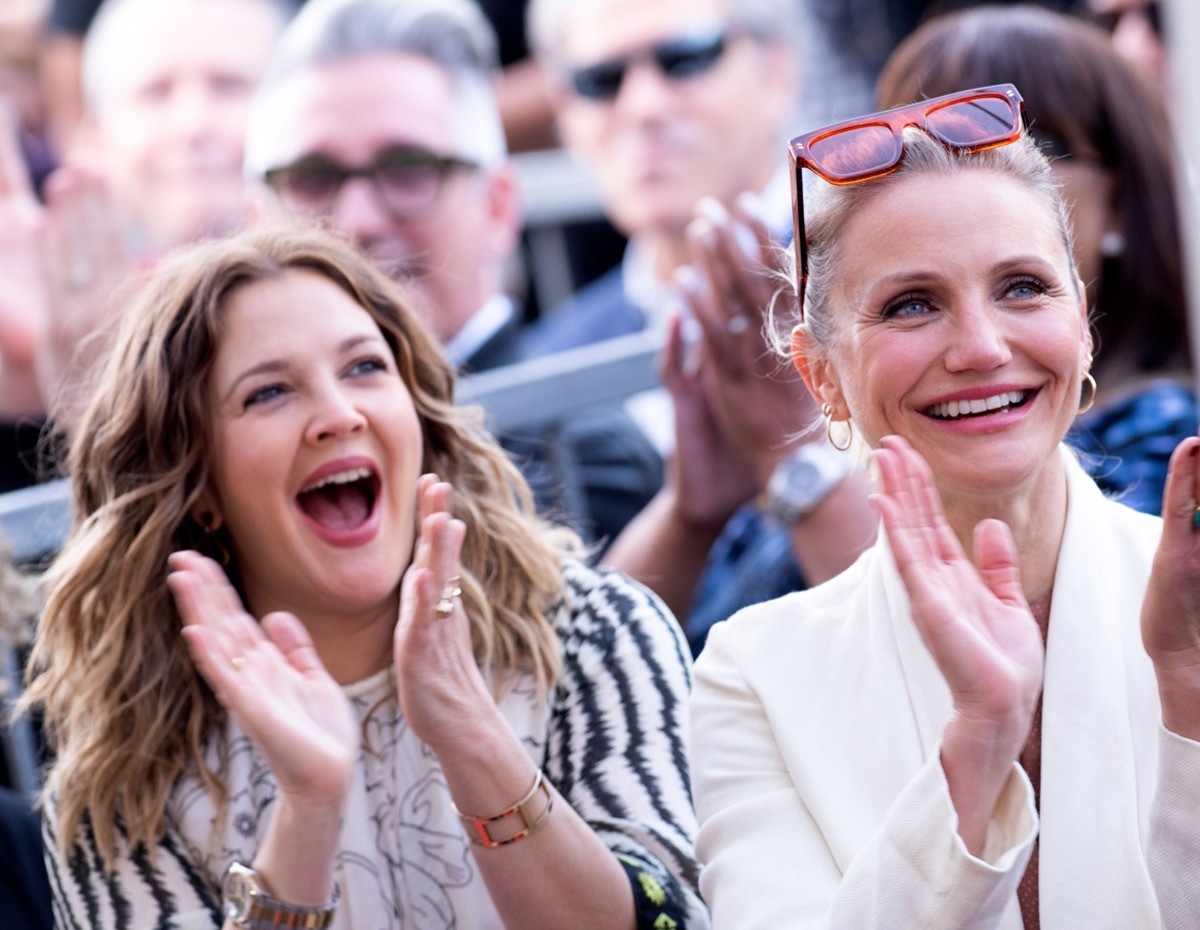 Drew Barrymore and Cameron Diaz