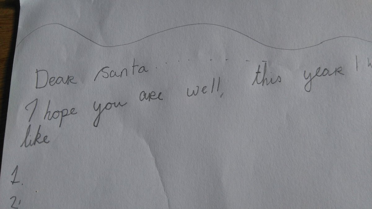 Brenda Frawley‏ santa letter