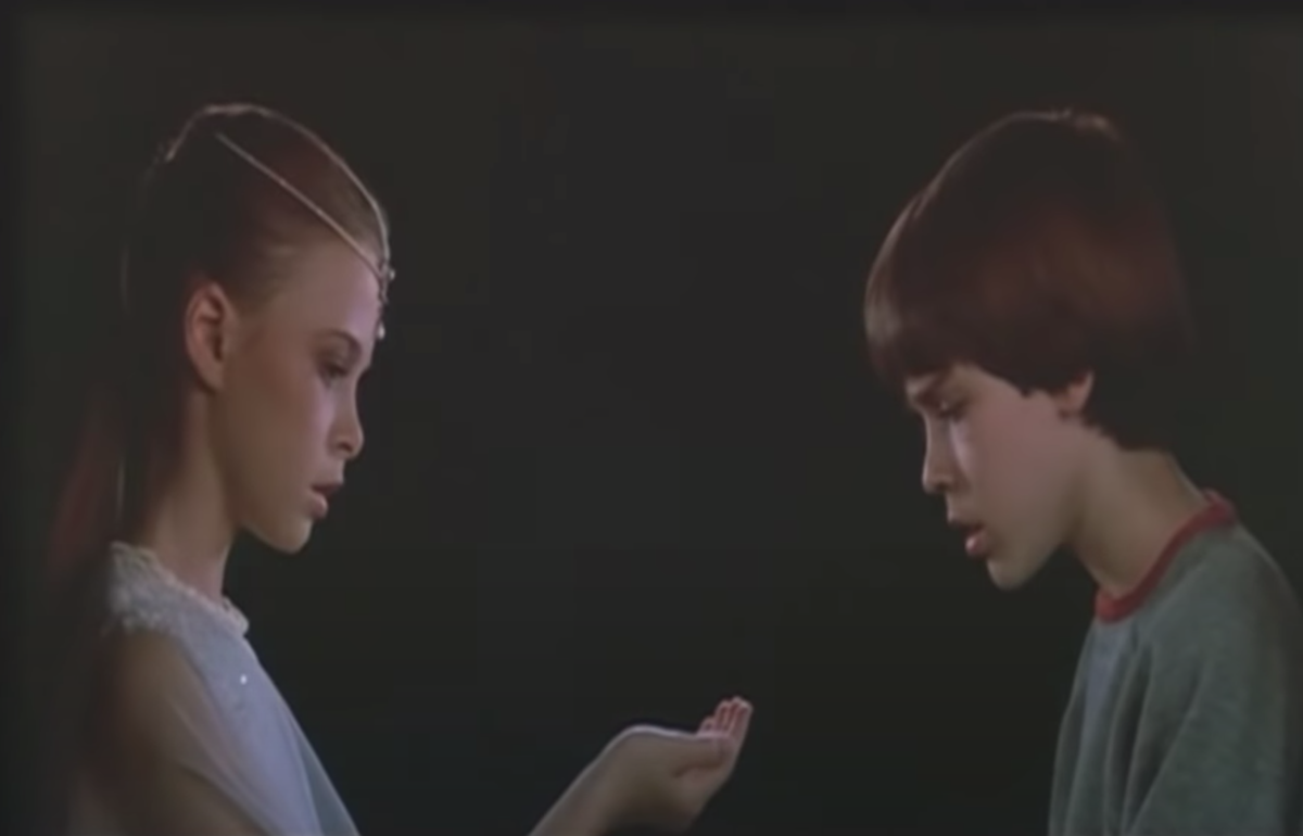 Tami Stronach and Barret Oliver in