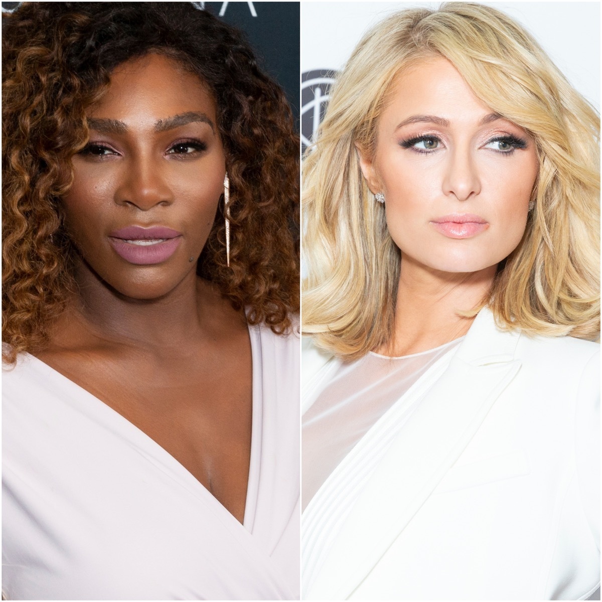 Shutterstock Serena Williams and Paris Hilton