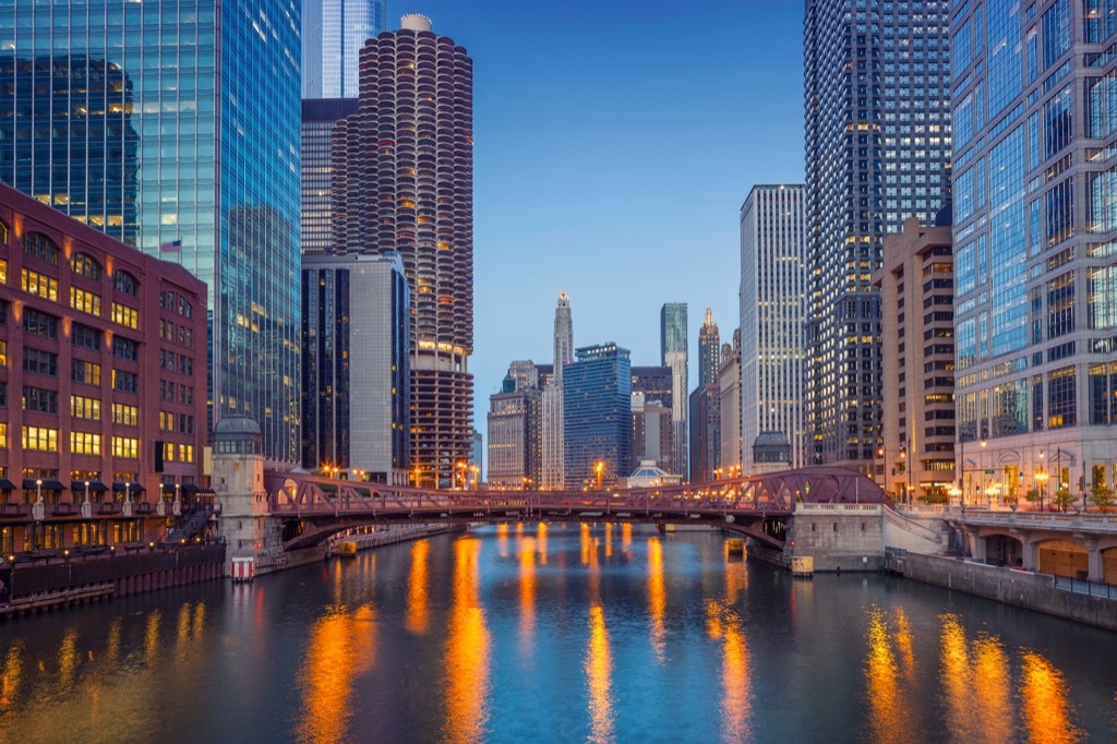 Chicago, happiest cities