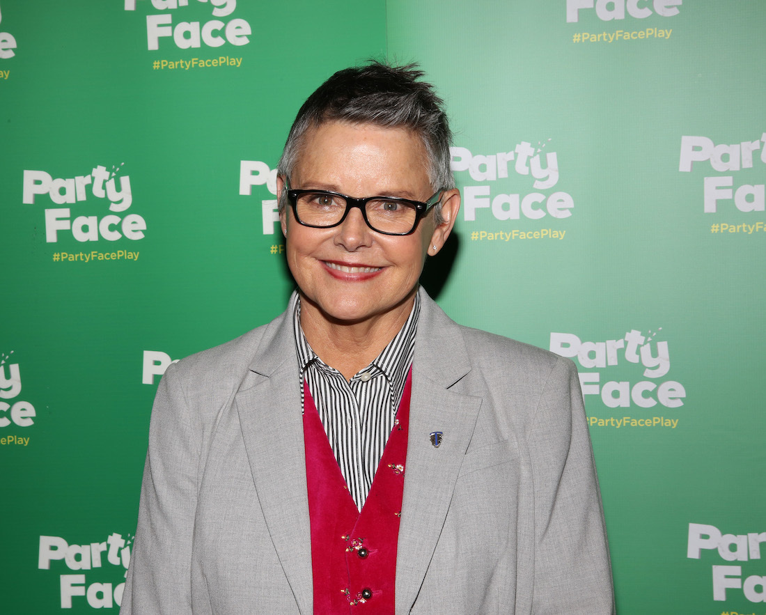 Amanda Bearse at the opening night of 