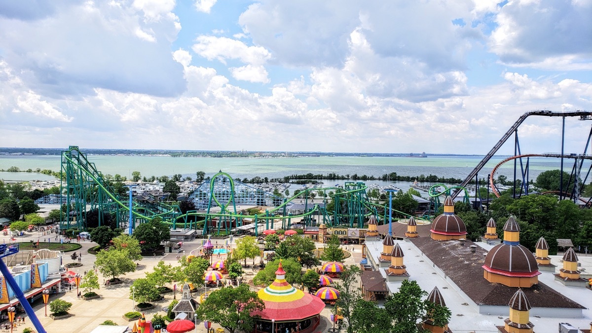 Shutterstock Cedar Point amusement park how much it costs to visit theme parks