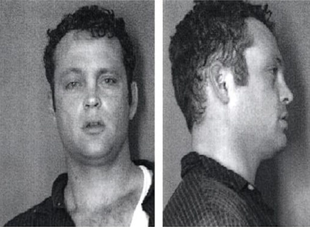 Vince Vaughn funny celebrity mugshots