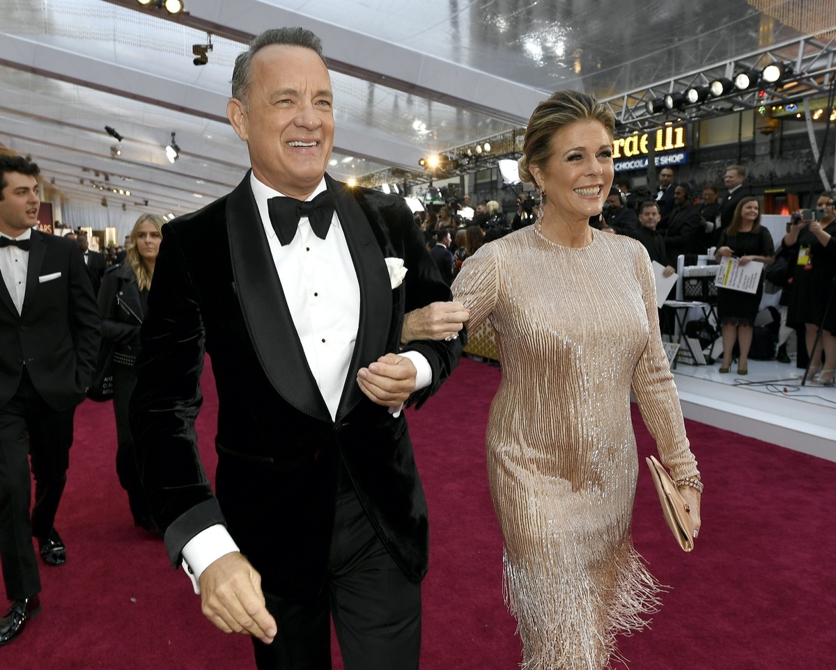 Tom Hanks and Rita Wilson in 2020