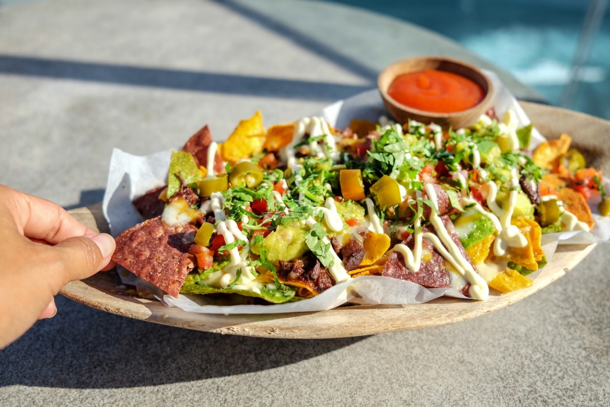 Plate of Nachos