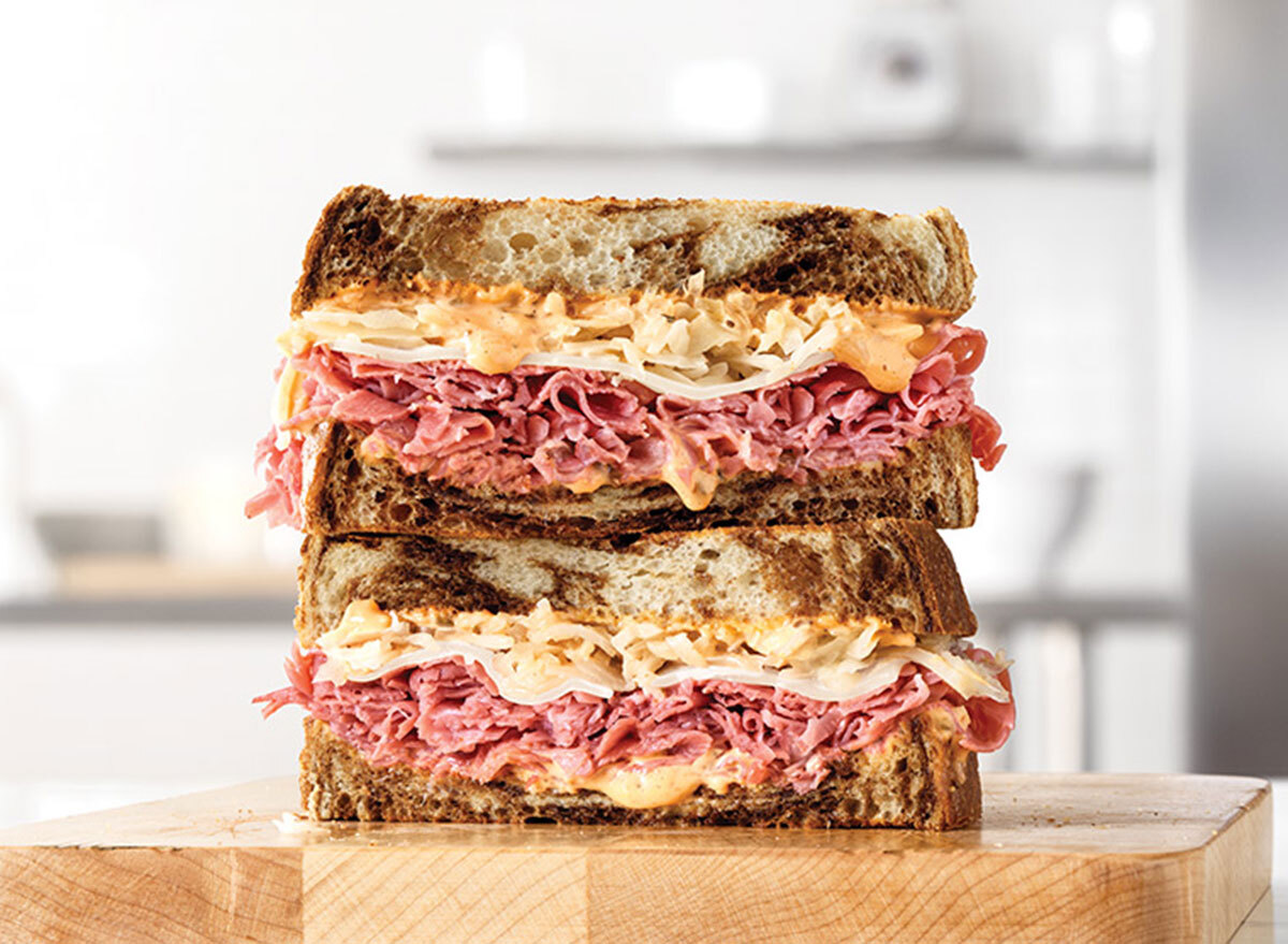 arbys reuben sandwich