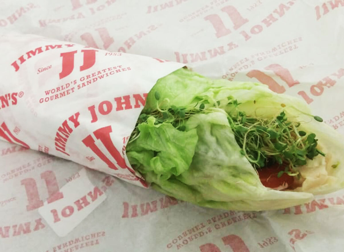 beach club unwich on paper jimmy johns