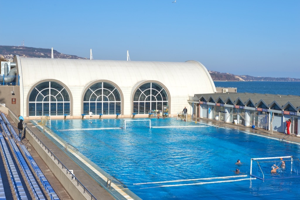 Olympic-sized pool