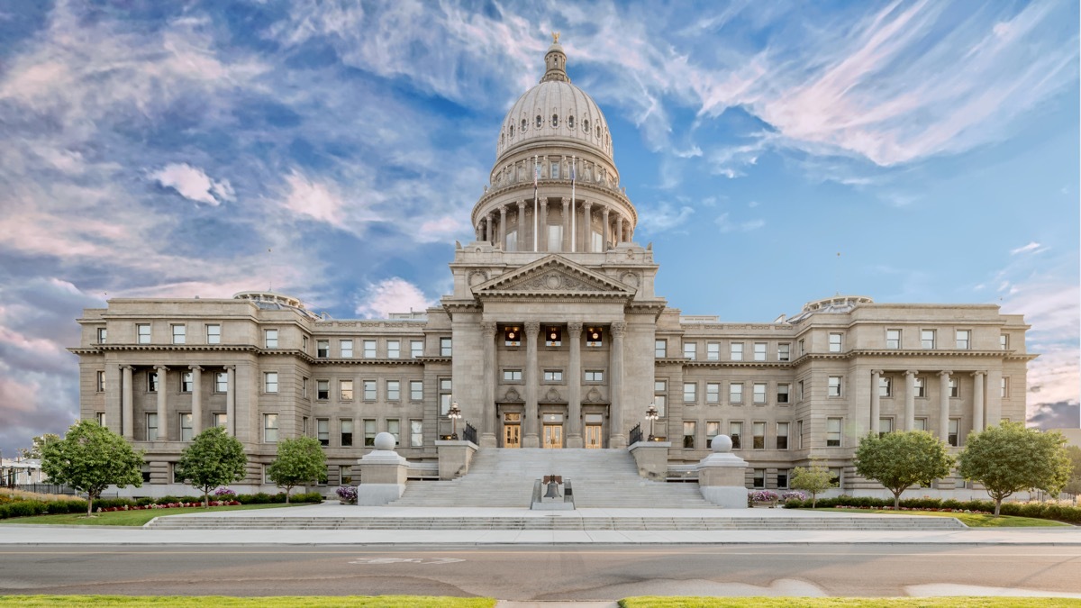 Shutterstock idaho state capitol buildings