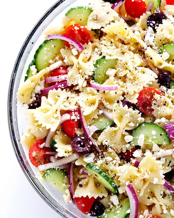 Resistant starch recipes Mediterranean Pasta Salad
