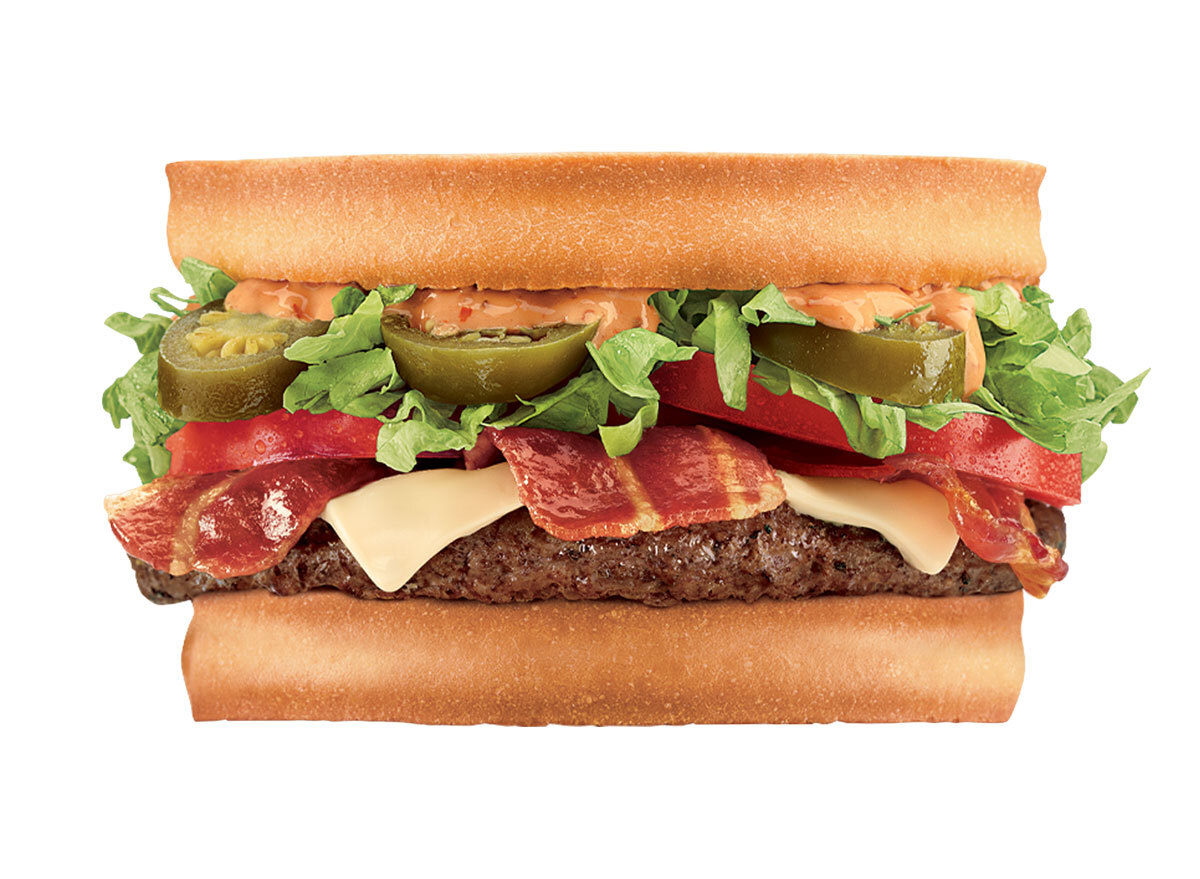 jack in the box Spicy Sriracha Burger