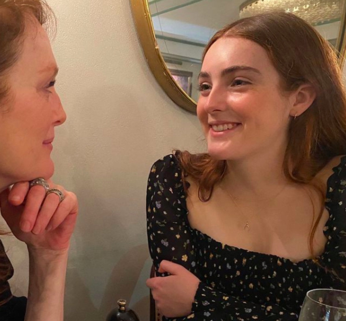 Julianne Moore and Liv Freundlich