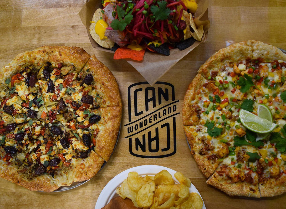 pizzas from can can wonderland