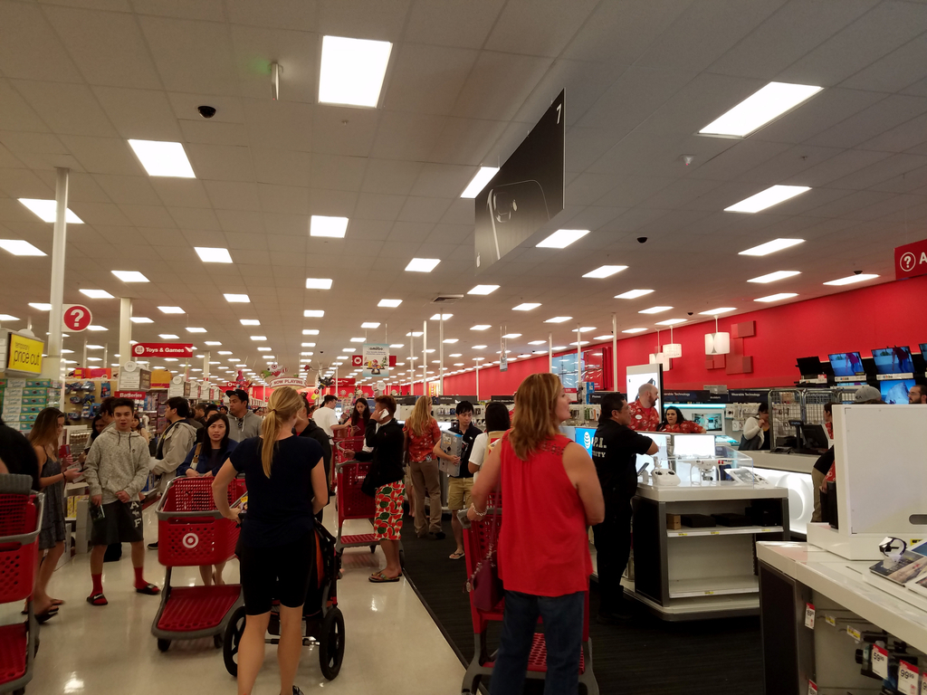 Target Cashiers {Target Black Friday}