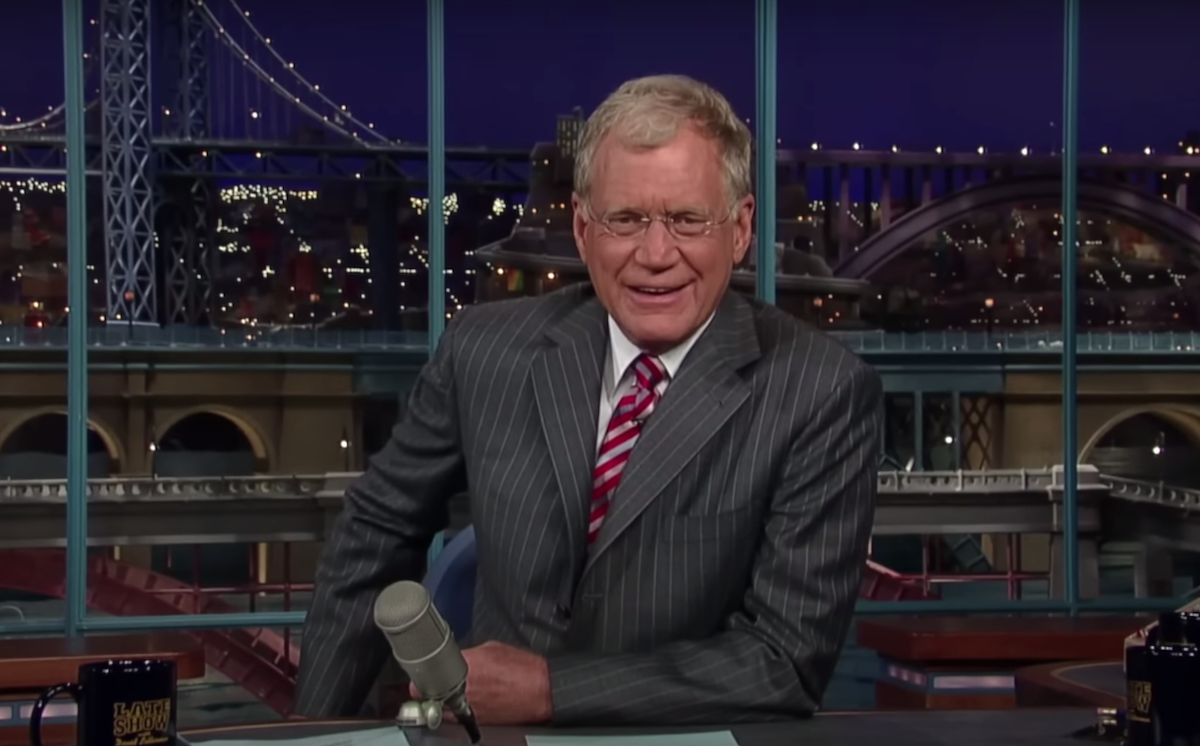 David Letterman hosting