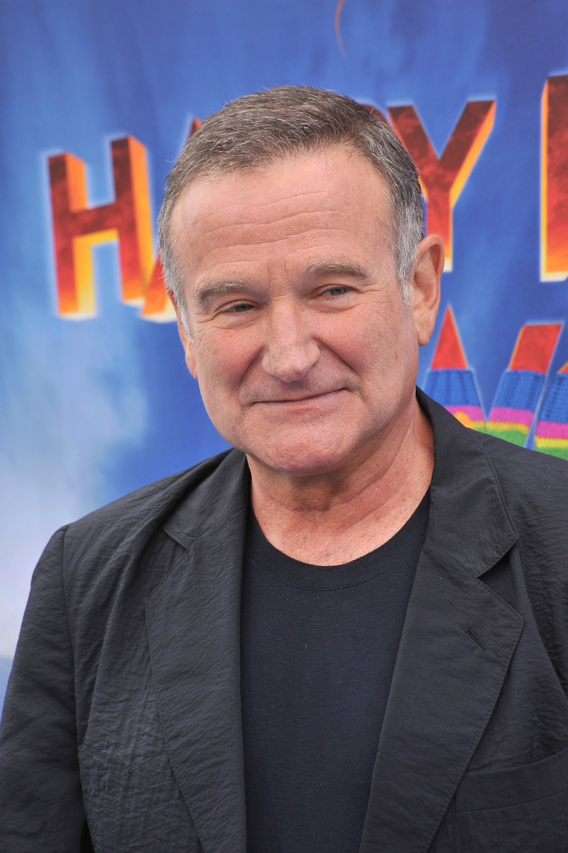 Robin Williams at the premiere of 