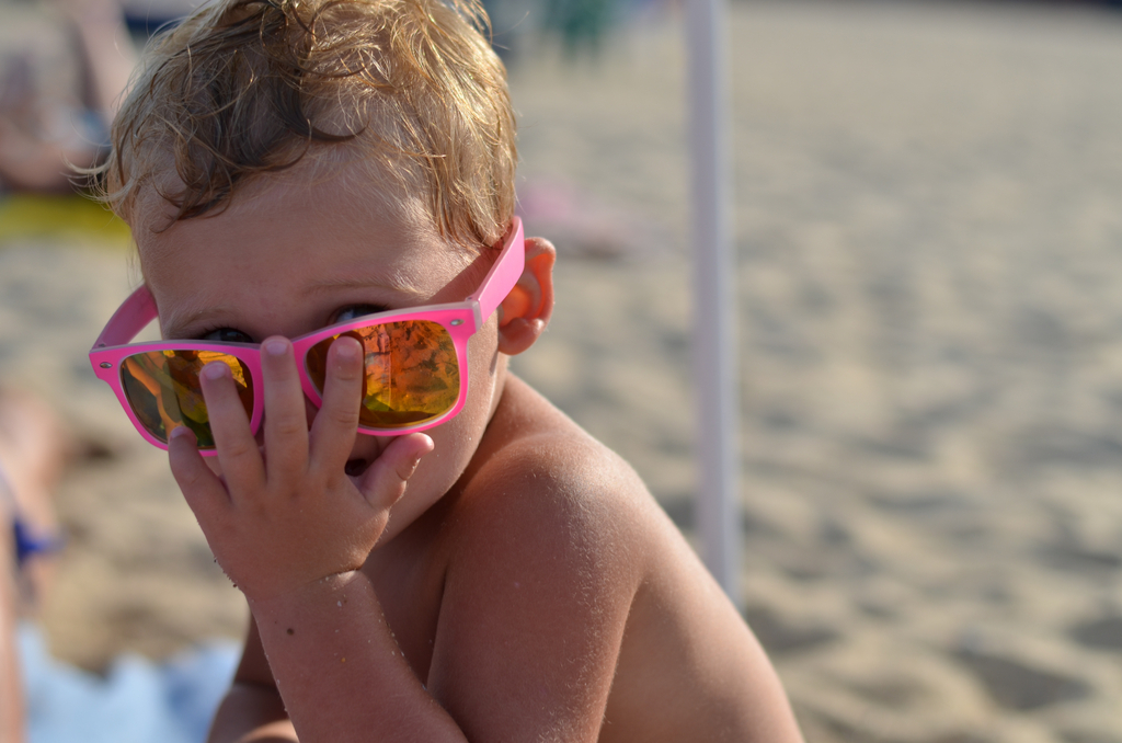 Boy with Sunglasses Summer
