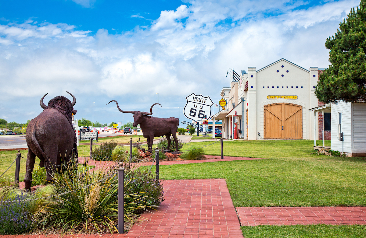The National Route 66 Museum in Elk City, Oklahoma.