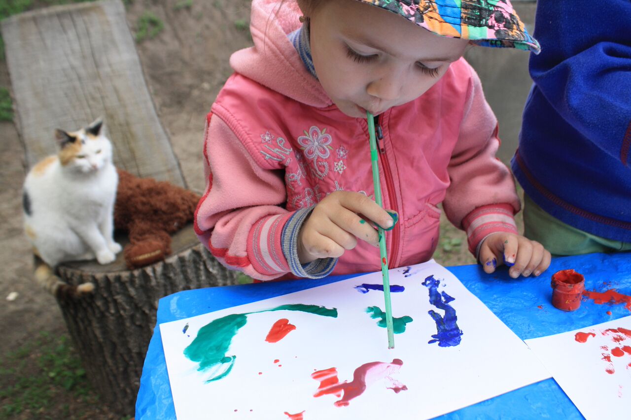 Fun Ways To paint With Your Child