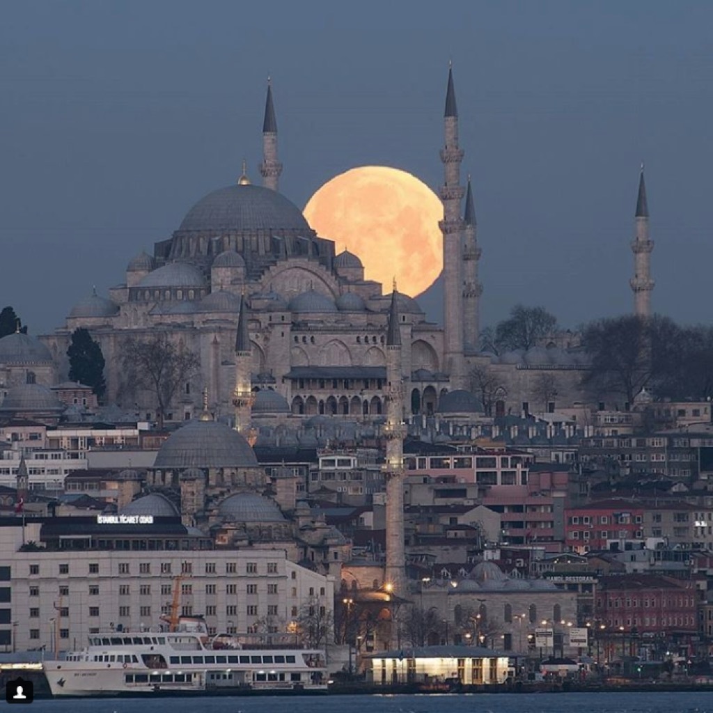 supermoon 2016 istanbul