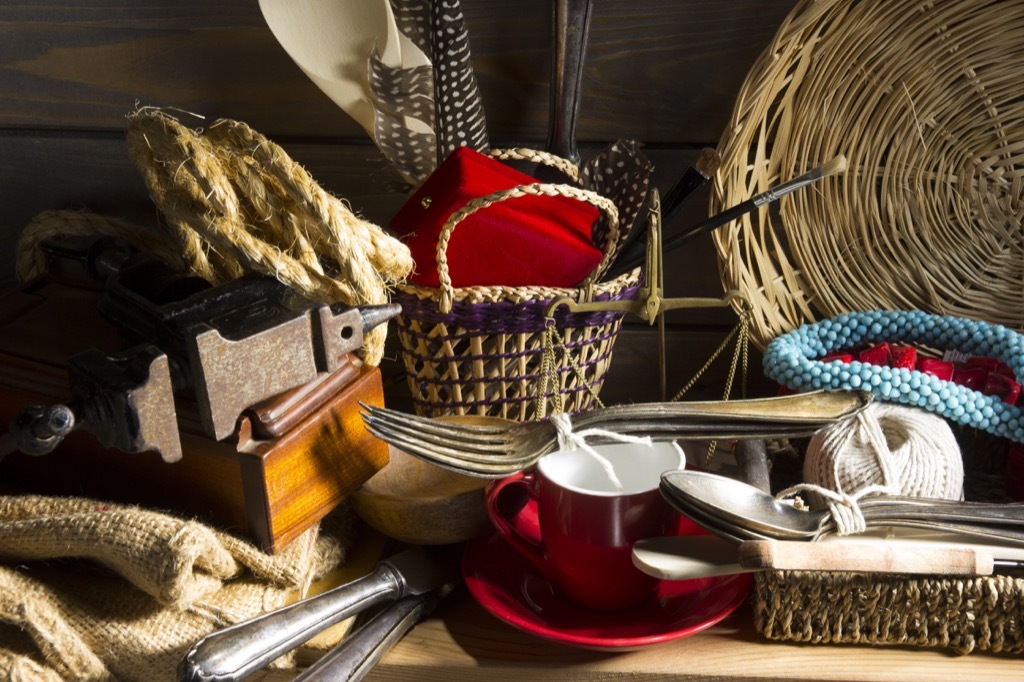 being sentimental about things can lead to clutter