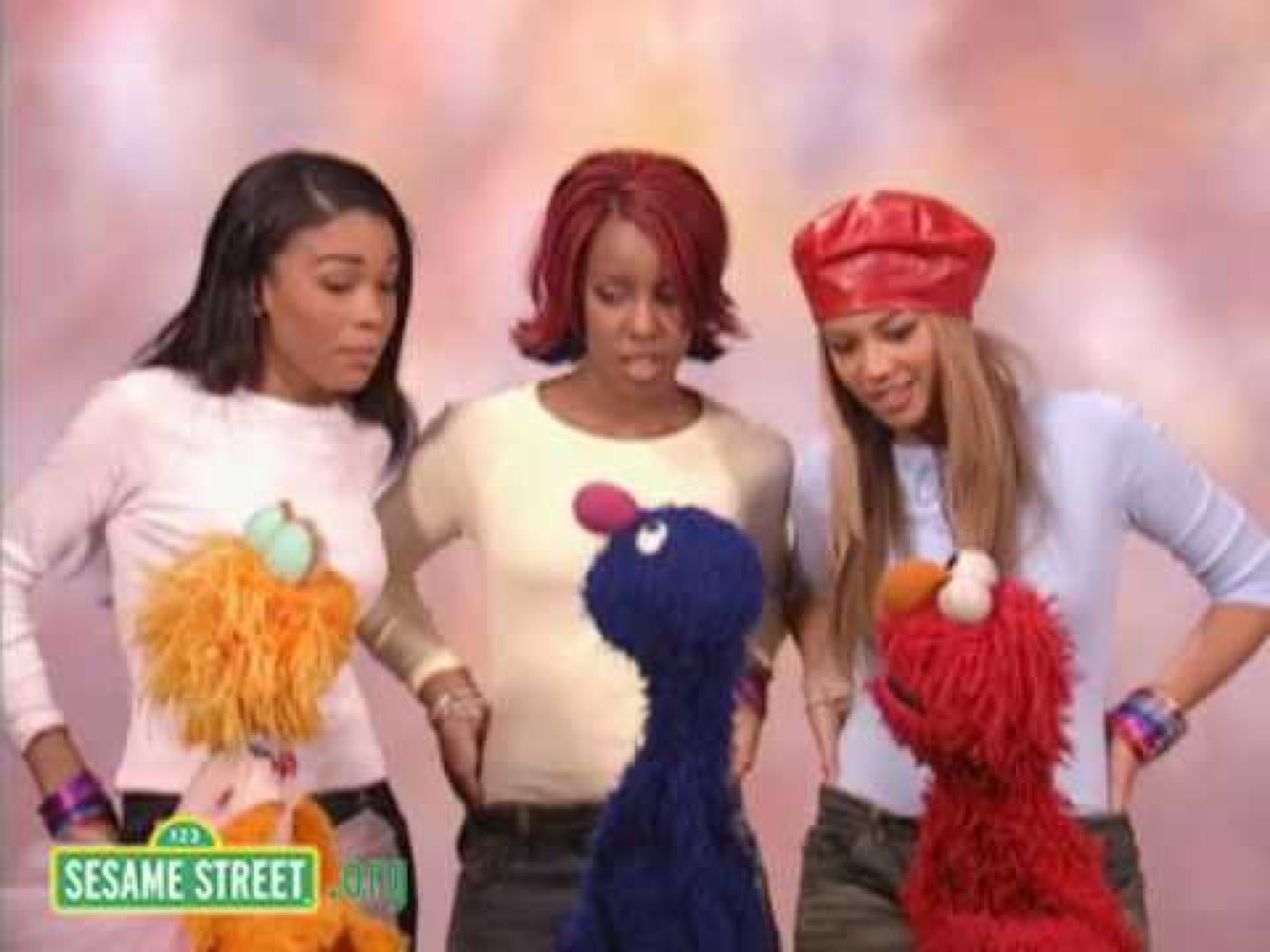 destinys child with beyonce on sesame street